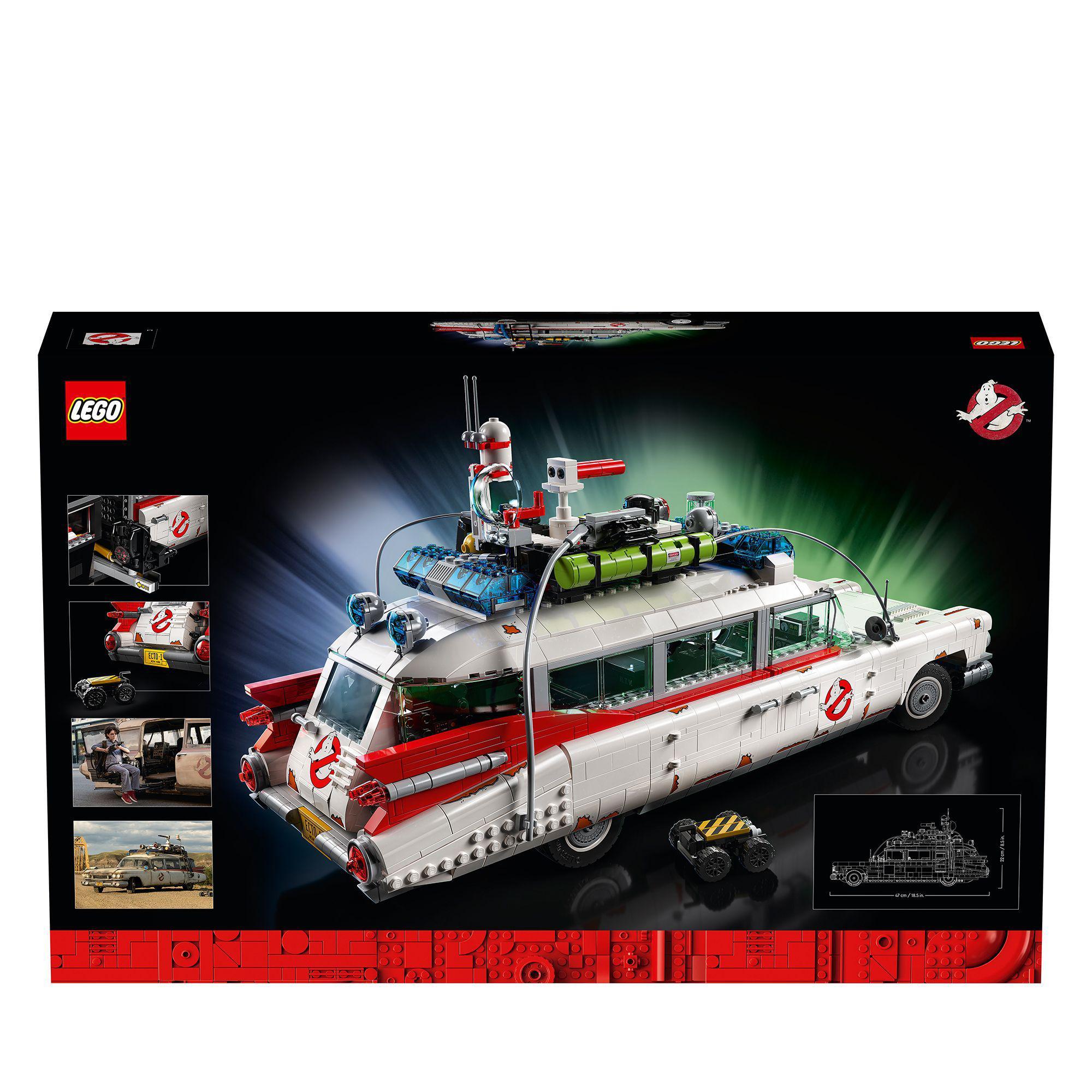 LEGO Icons 10274 ECTO-1 Ghostbusters, Modellino Auto da Collezione - LEGO