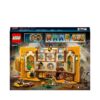 LEGO Harry Potter 76412 Stendardo della Casa Tassorosso da Parete, da collezione - Harry Potter, LEGO