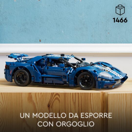 LEGO Technic 42154 Ford GT 2022, Kit Modellino Auto, Supercar in Scala 1:12, da collezione - LEGO