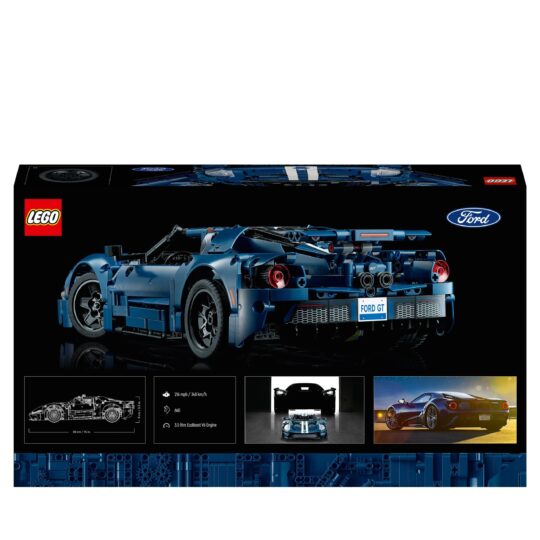 LEGO Technic 42154 Ford GT 2022, Kit Modellino Auto, Supercar in Scala 1:12, da collezione - LEGO