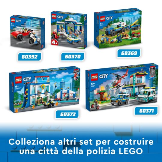 LEGO City 60369 Addestramento Cinofilo Mobile con SUV Polizia - LEGO