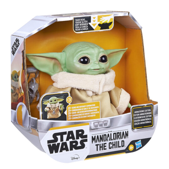 Pupazzo Animato Baby Yoda, Star Wars: The Child con suoni e movimenti - Star Wars