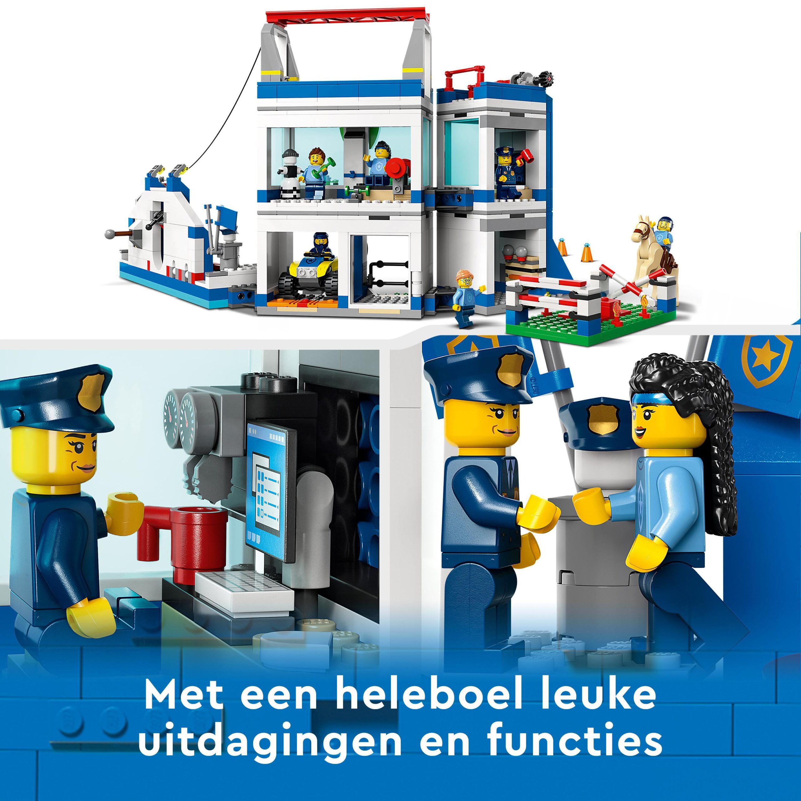LEGO City 60372 Accademia di Addestramento della Polizia con Macchina - LEGO