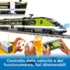 LEGO City 60337 Treno Passeggeri Espresso, con Locomotiva Telecomandata con Luci e Binari - LEGO