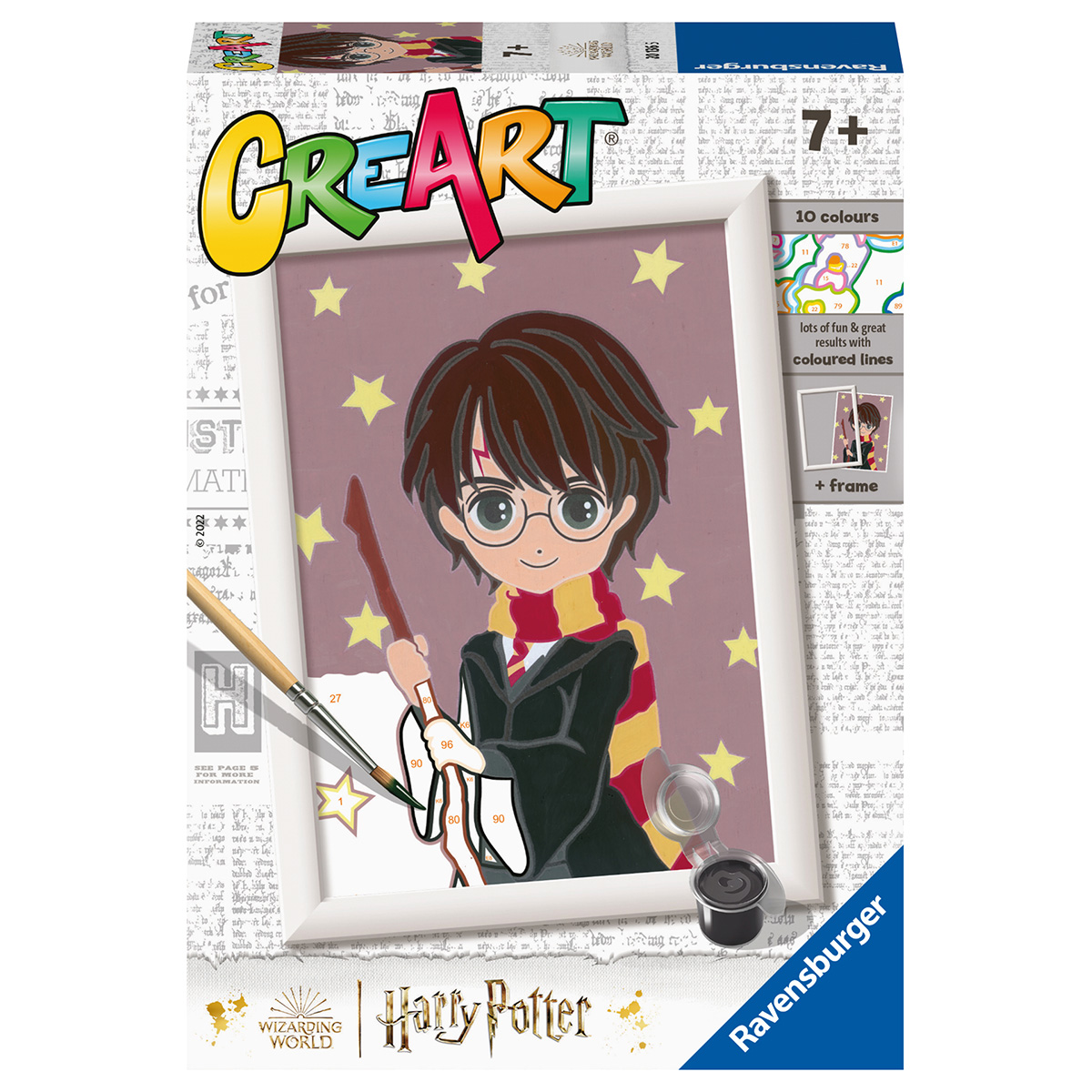 Creart Harry Potter, Kit per dipingere con i numeri in Vendita Online