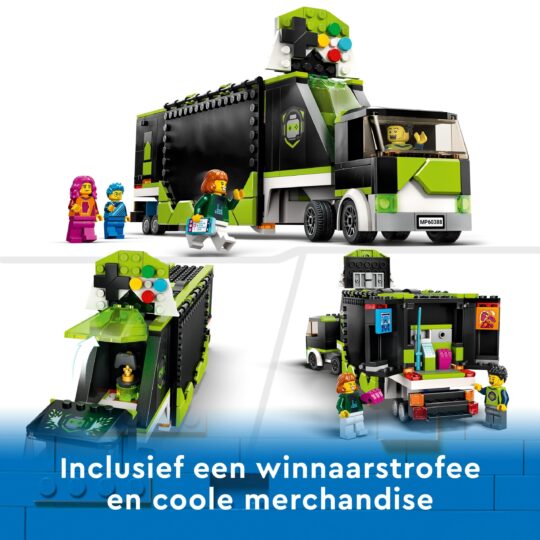 LEGO City 60388 Camion dei Tornei di gioco, per i Fan dei Videogiochi e di eSport - LEGO