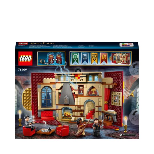 LEGO Harry Potter 76409 Stendardo della Casa Grifondoro da Parete, da collezione - Harry Potter, LEGO