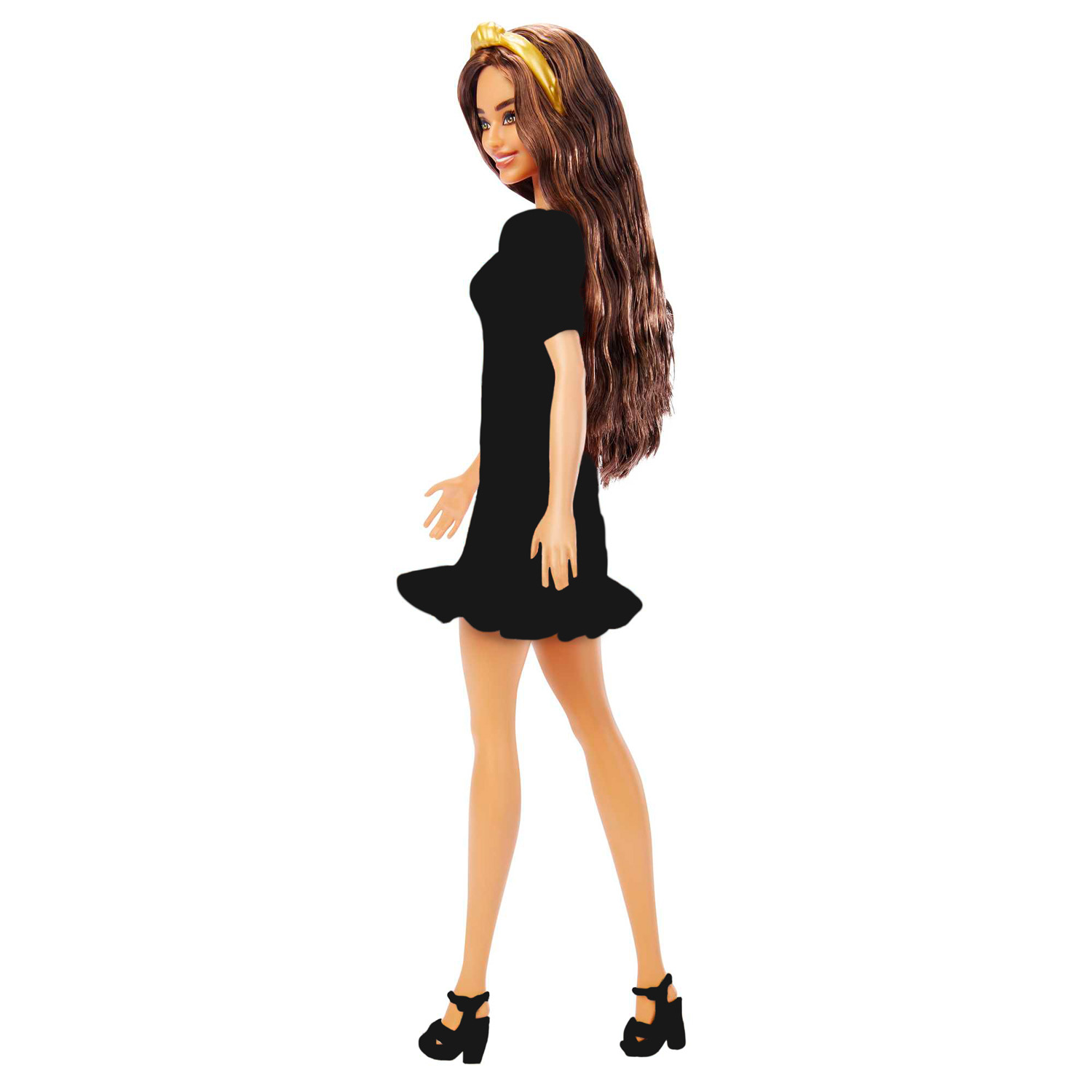 Barbie Styled By You con capelli castani mossi - Barbie
