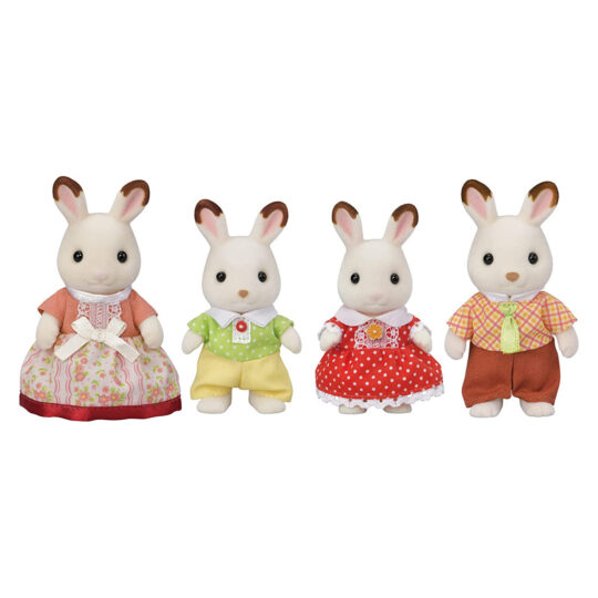 Famiglia Coniglio Cioccolato - Sylvanian Families