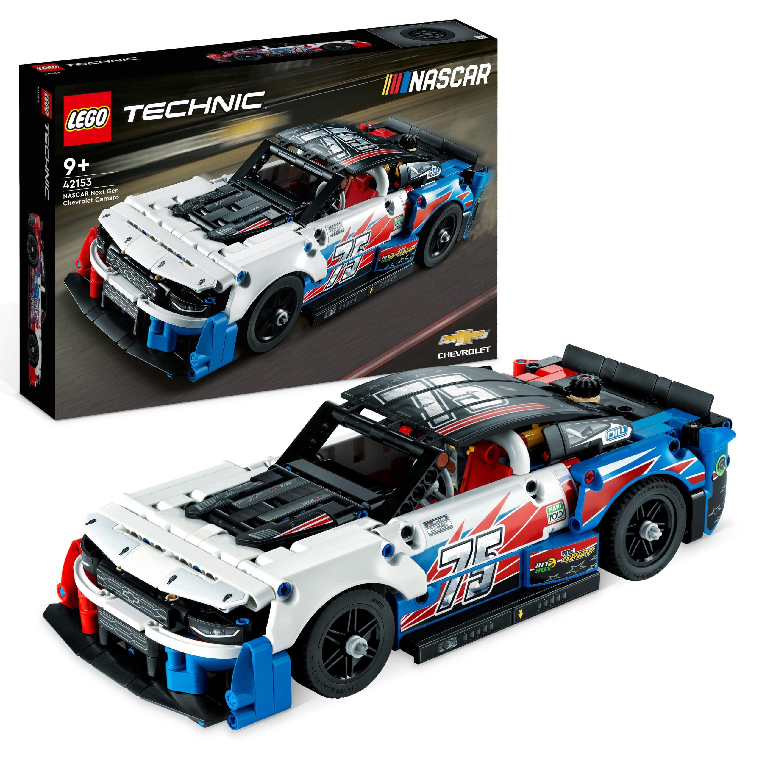 LEGO Technic 42153 NASCAR Next Gen Chevrolet Camaro ZL1 da collezione - LEGO