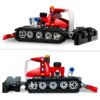 LEGO Technic 42148 Gatto delle Nevi, Set 2 in 1 con Motoslitta e Spazzaneve - LEGO