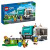 LEGO City 60386 Camion per il Riciclaggio dei Rifiuti, con 3 Bidoni Raccolta Differenziata - LEGO