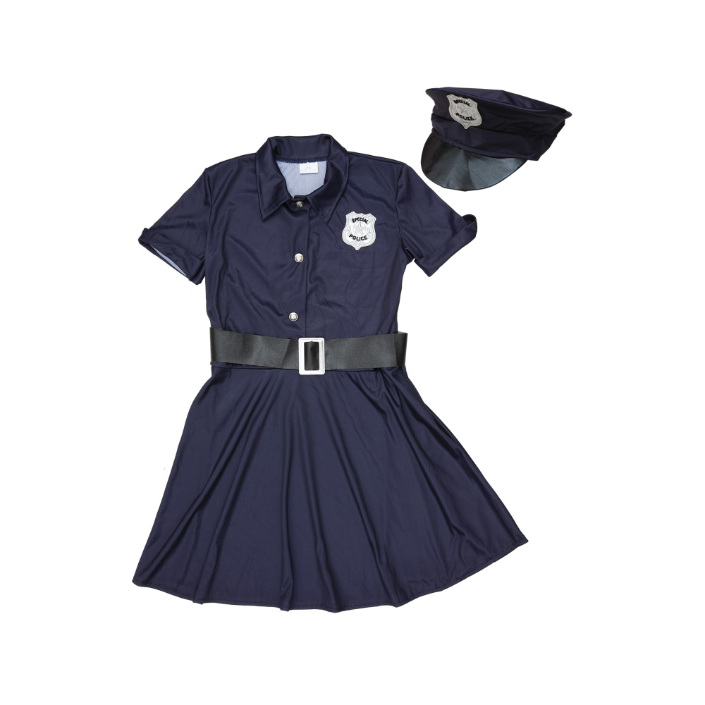 Costume Poliziotta da 3 a 8 anni - Fancy World