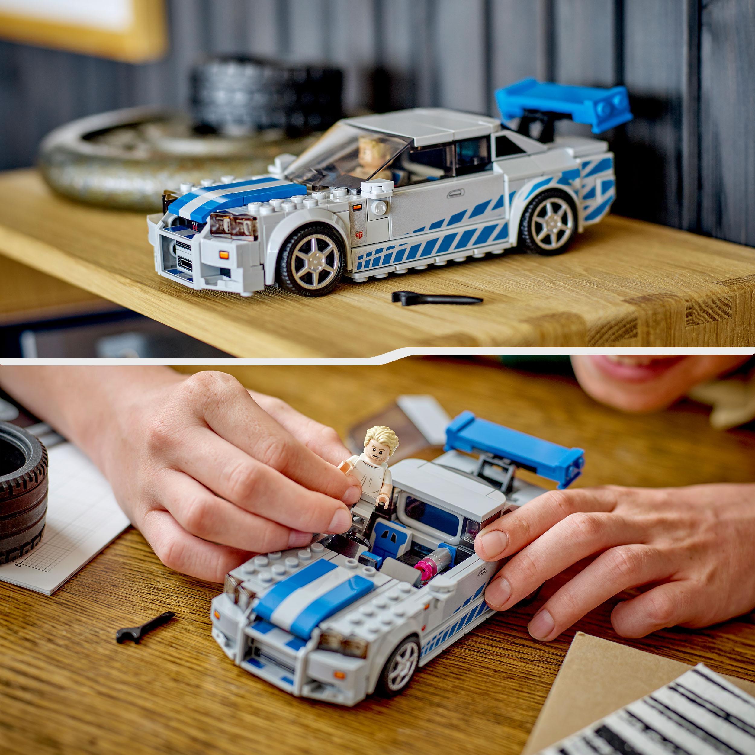 LEGO Speed Champions 76917 2 Fast 2 Furious Nissan Skyline GT-R (R34) - LEGO