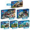 LEGO City 60385 Scavatrice per Costruzioni, Escavatore Giocattolo con Minifigure - LEGO