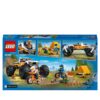 LEGO City 60387 Avventure sul Fuoristrada 4x4, Stile Monster Truck e 2 Mountain Bike - LEGO