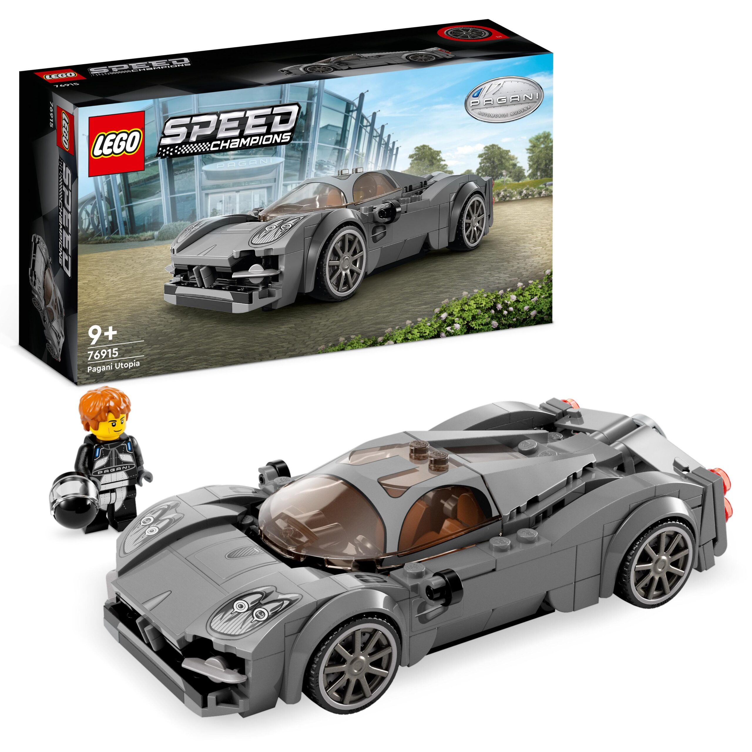 LEGO Speed Champions 76915 Pagani Utopia, Modellino Hypercar, da collezione - LEGO
