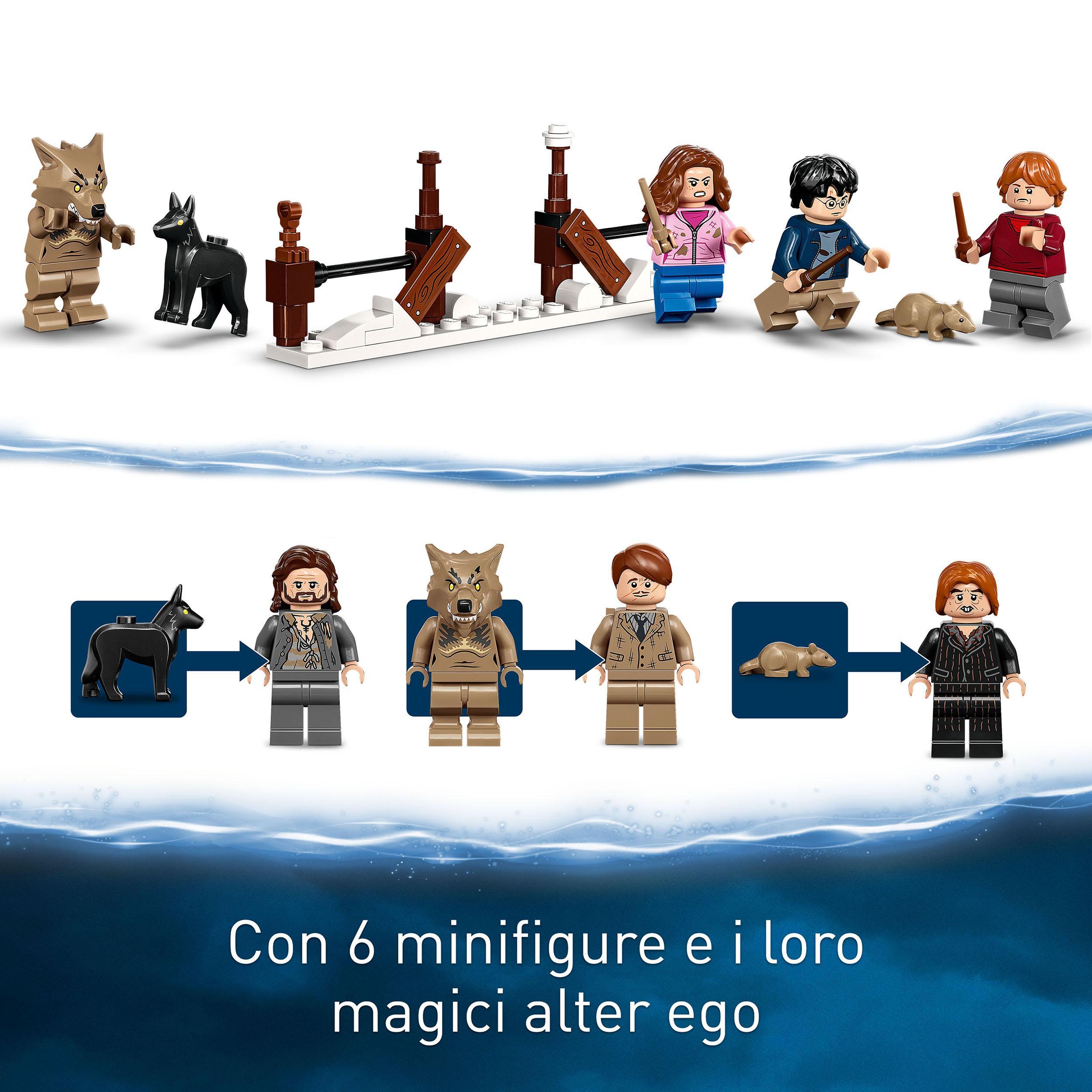 LEGO Harry Potter 76407 La Stamberga Strillante e il Platano Picchiatore con Minifigure - Harry Potter, LEGO