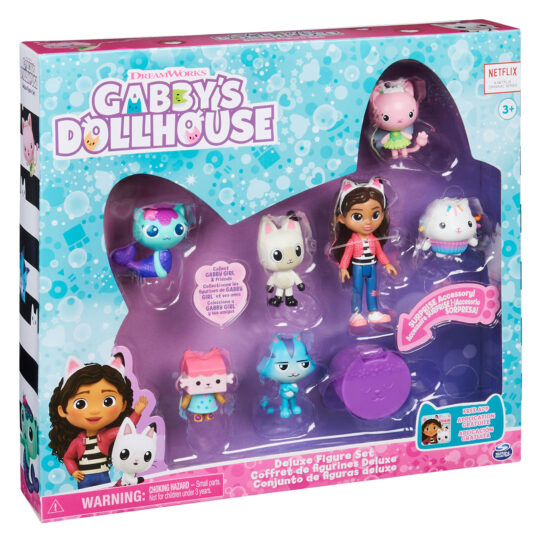 Confezione Deluxe Con Gabby E Gattini,  7 Personaggi,  Gabby's Dollhouse - Gabby's Dollhouse