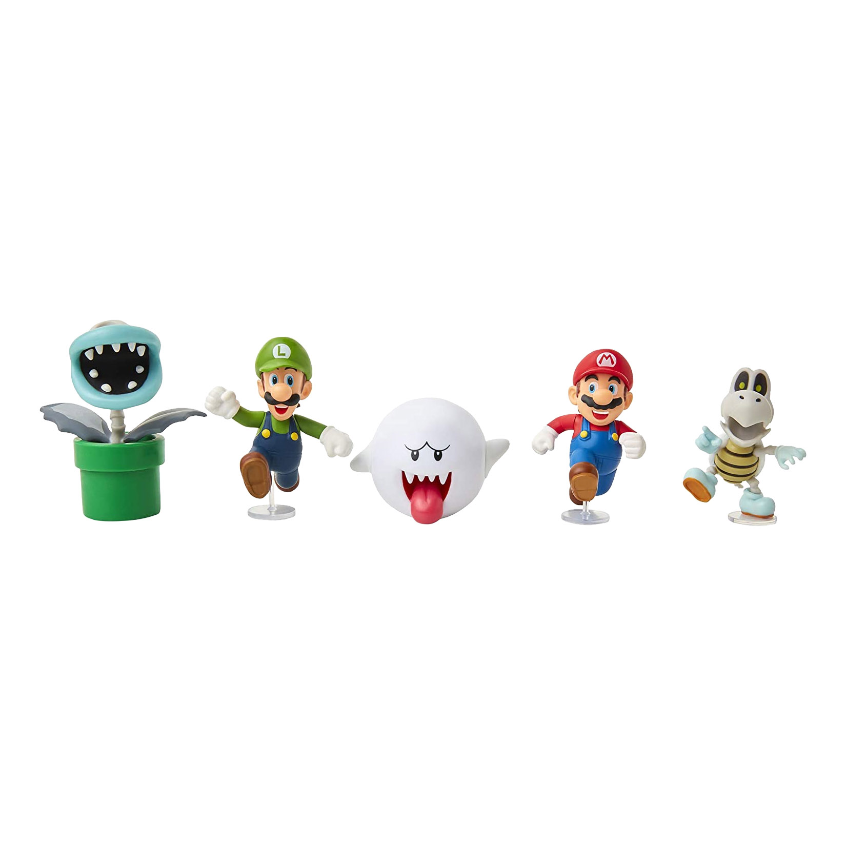 Super Mario: Boo! Confezione da 5 Minifigures 6 cm - Super Mario
