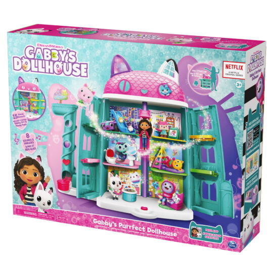 Playset Casa Delle Bambole Di Gabby con Luci e Suoni, Gabby's Dollhouse - Gabby's Dollhouse