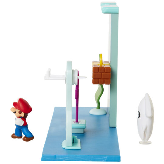 Super Mario playset Underwater con personaggo articolato 6 cm - Super Mario