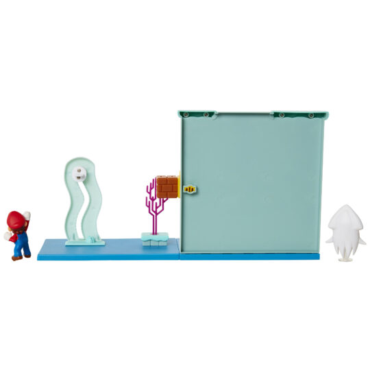 Super Mario playset Underwater con personaggo articolato 6 cm - Super Mario