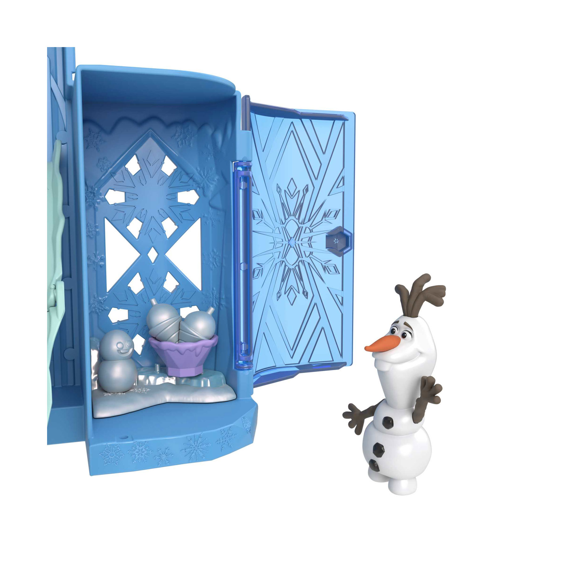 Set Componibili Palazzo di Ghiaccio di Elsa, Playset con Mini Bambola Elsa,  Olaf e accessori, Disney Frozen in Vendita Online
