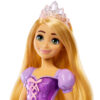 Rapunzel Bambola Snodata vestita alla moda con capi e accessori scintillanti, Disney Princess - Disney