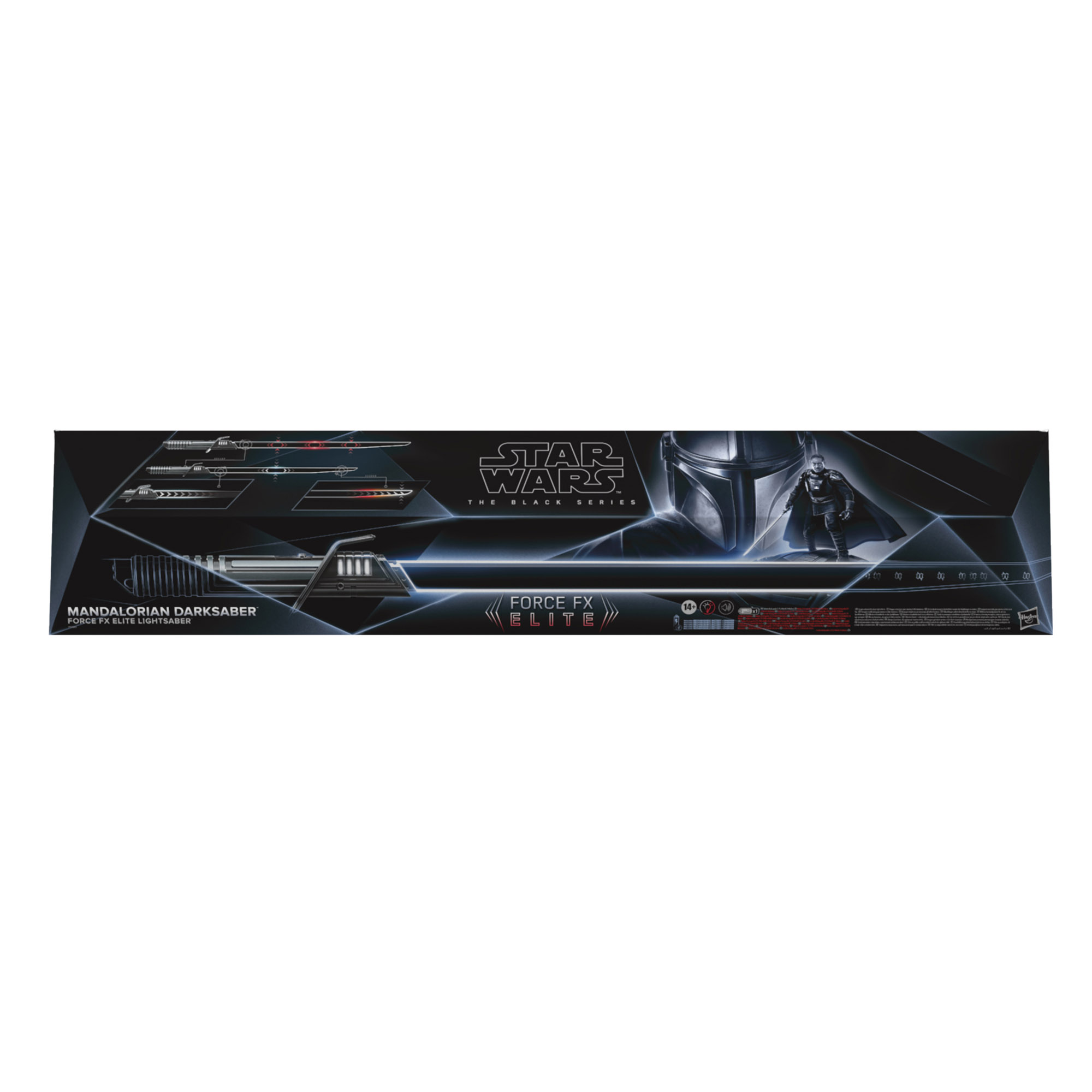 Spada laser Darksaber Force FX Elite, Star Wars The Black Series - Star Wars