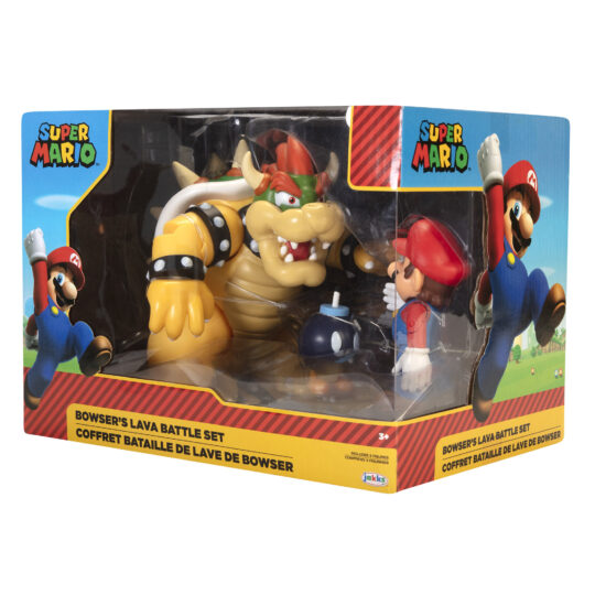 Super Mario vs. Bowser Diorama set - Super Mario