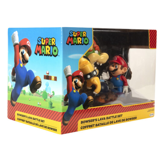 Super Mario vs. Bowser Diorama set - Super Mario