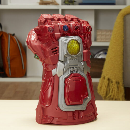 Guanto dell'infinito elettronico rosso con luci e suoni, Marvel Avengers - Marvel