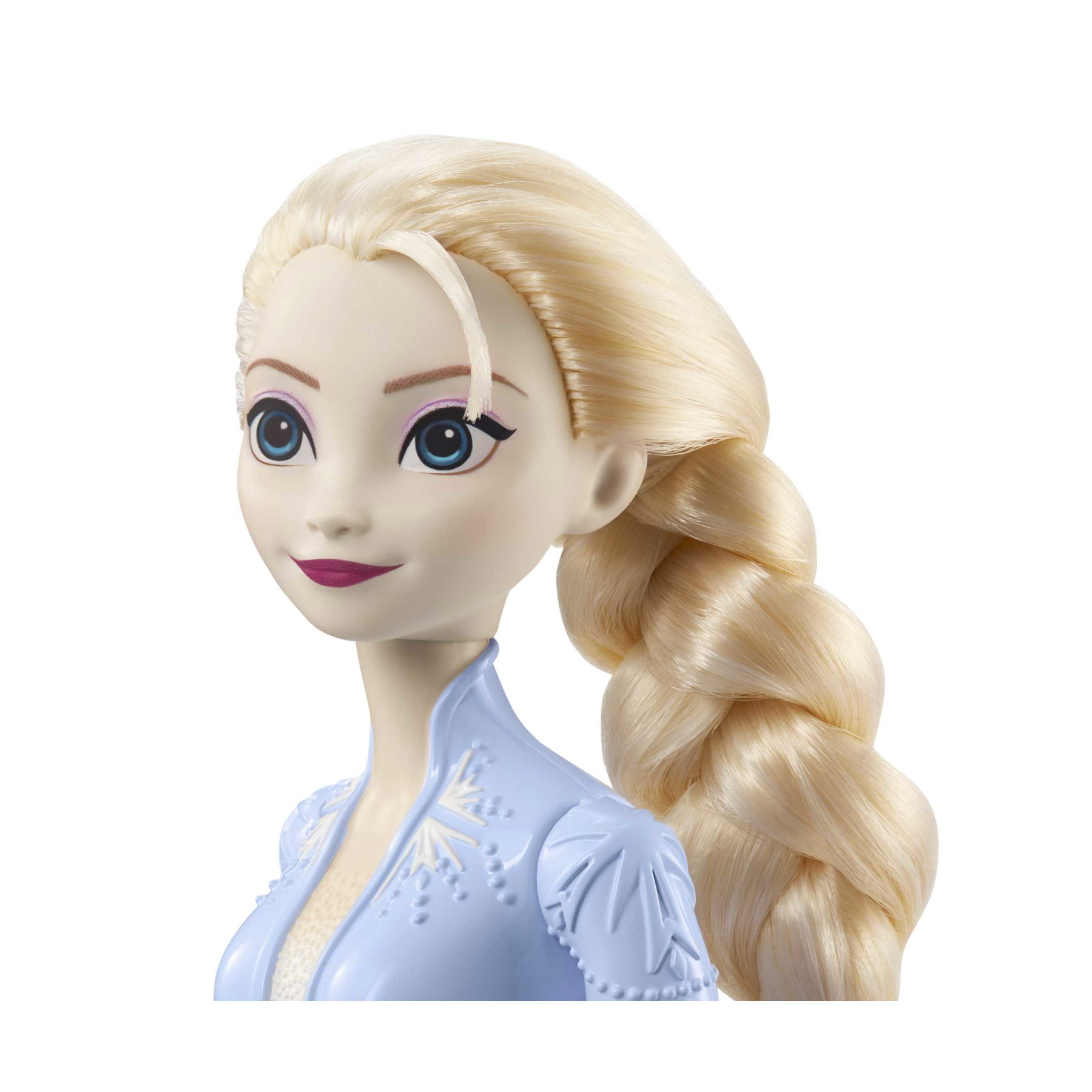 Elsa Bambola con abito esclusivo e accessori ispirati al film Disney Frozen II, HLW48 - Disney