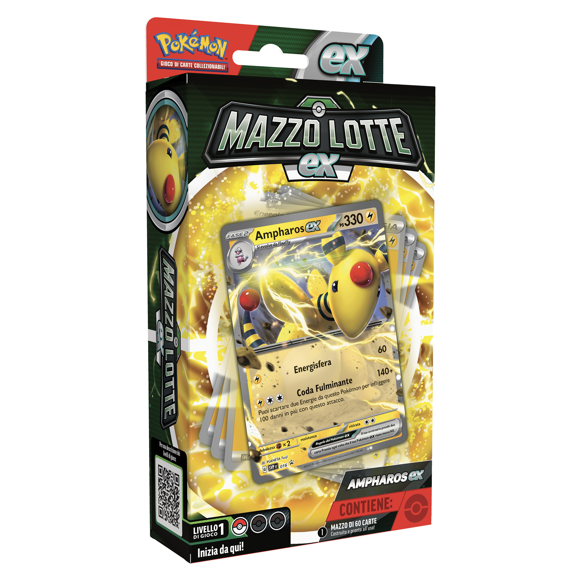 Pokémon Mazzo Lotte EX Ampharos-Ex / Lucario-Ex assortito - Pokémon