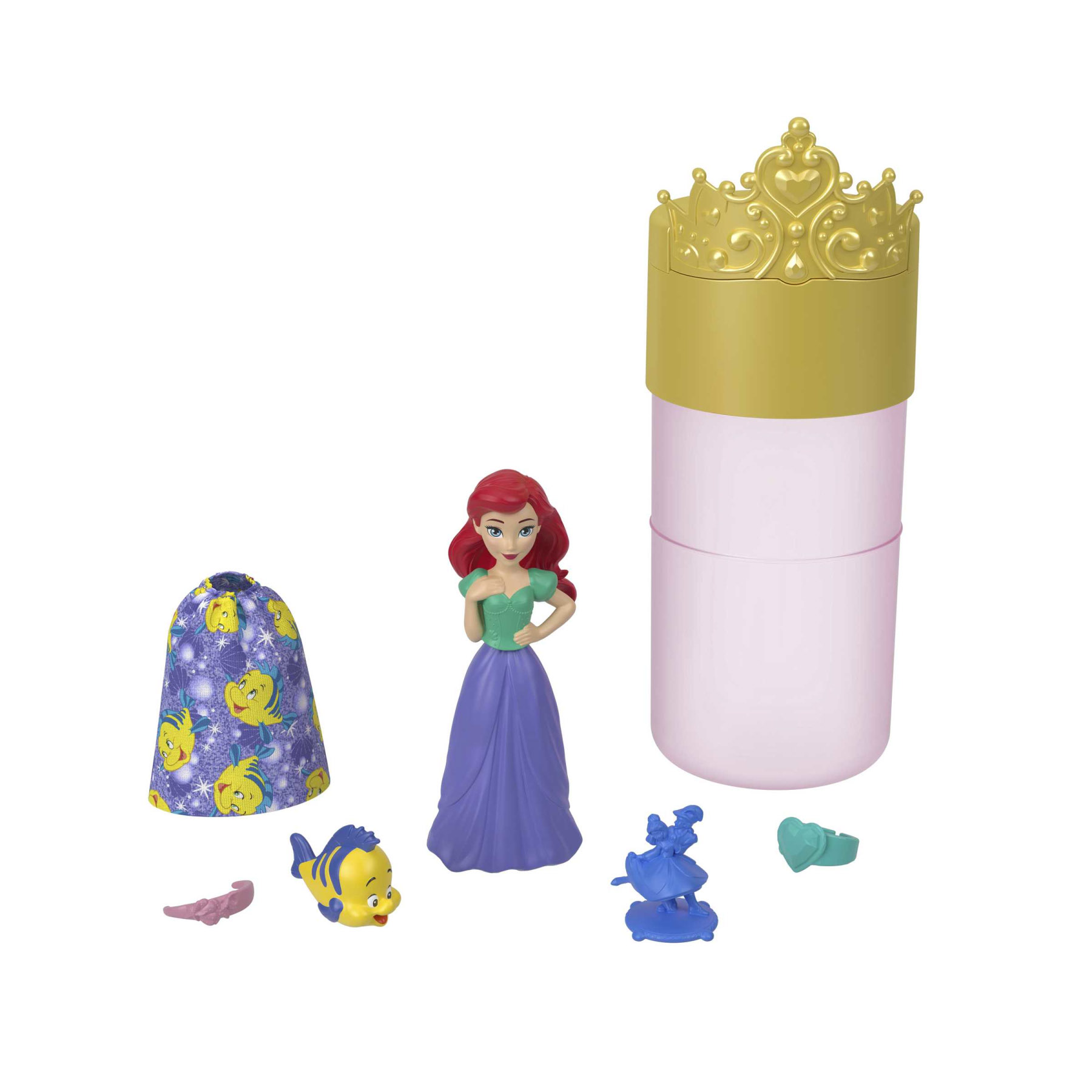 Disney Princess Royal Color Reveal, Bambola con 6 sorprese e un personaggio, ispirata ai film Disney - Disney