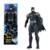 Batman Action Figure 30cm con armatura Combact grigia, mantello e 11 punti di articolazione - DC Comics