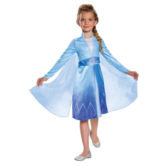 Costume Elsa Travel Classic Frozen da 2 a 8 anni - Disney
