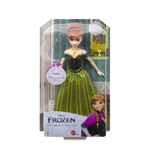 Anna "Oggi per la prima volta", Bambola che canta con look esclusivo dal film Disney Frozen - Disney