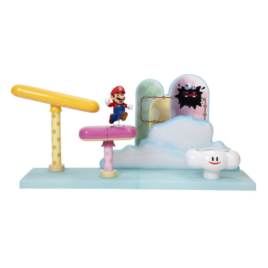 Super Mario playset Cloud con personaggo articolato 6 cm - Super Mario