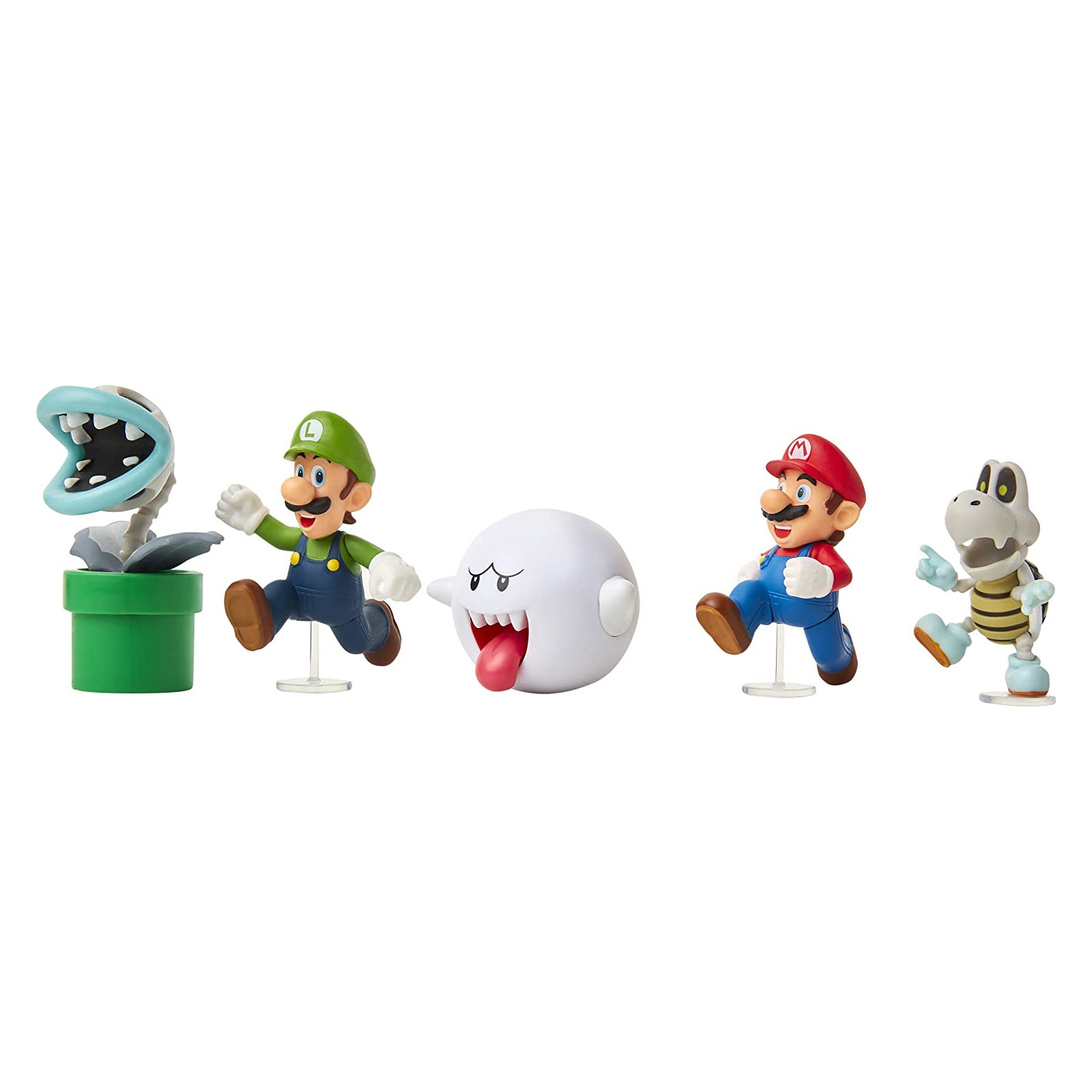 Super Mario: Boo! Confezione da 5 Minifigures 6 cm - Super Mario