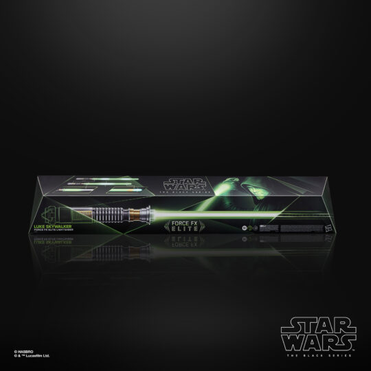 Spada laser Force FX Elite di Luke Skywalker, Star Wars The Black Series - Star Wars