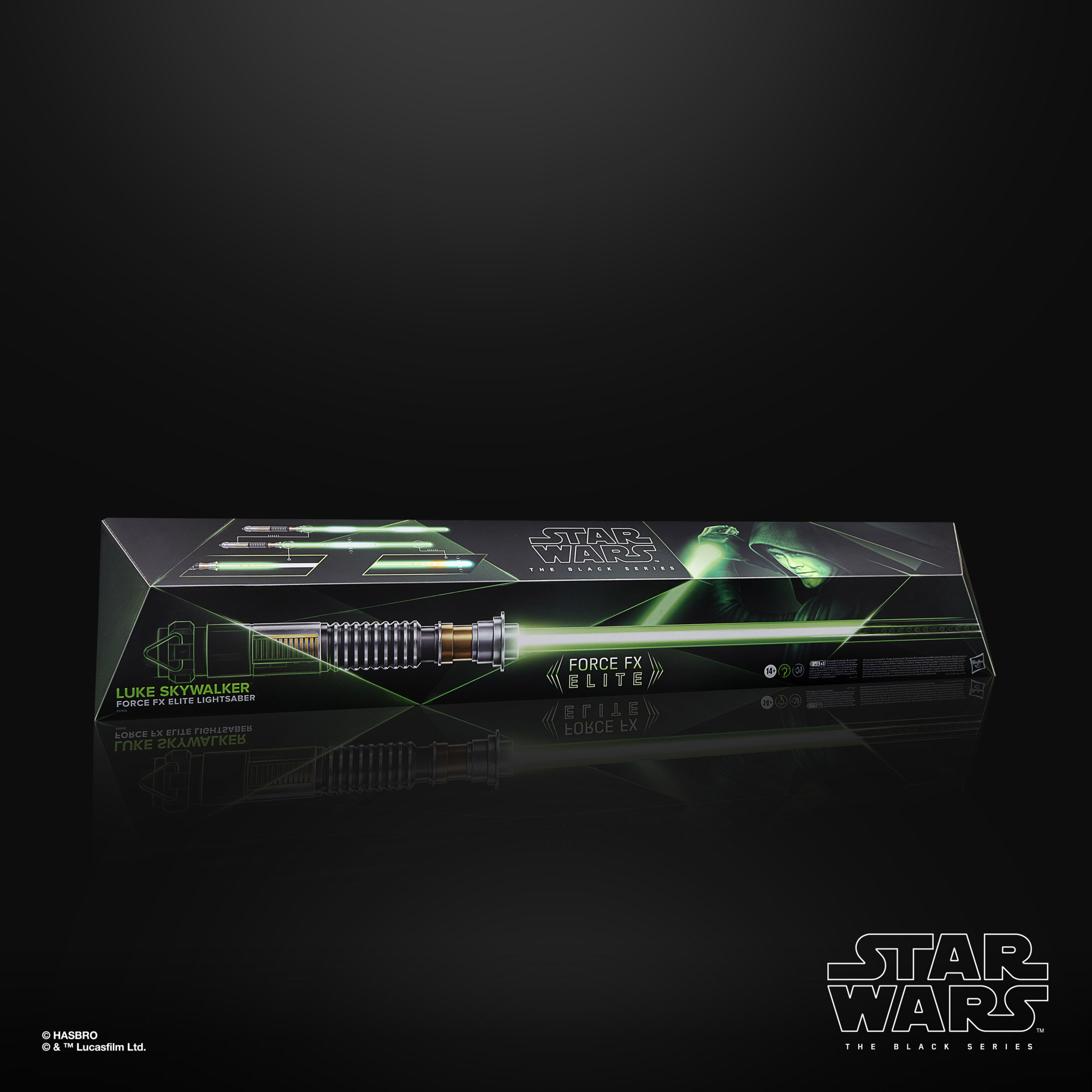 Spada laser Force FX Elite di Luke Skywalker, Star Wars The Black Series - Star Wars