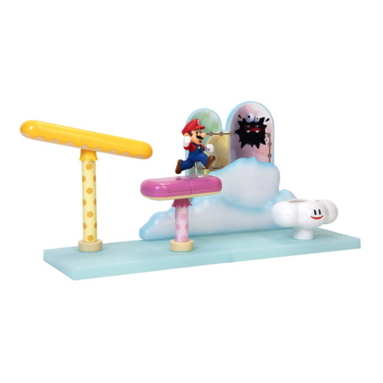 Super Mario playset Cloud con personaggo articolato 6 cm - Super Mario