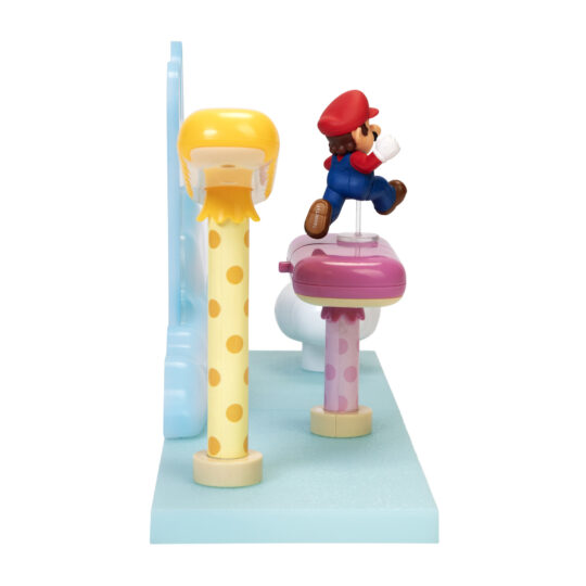 Super Mario playset Cloud con personaggo articolato 6 cm - Super Mario