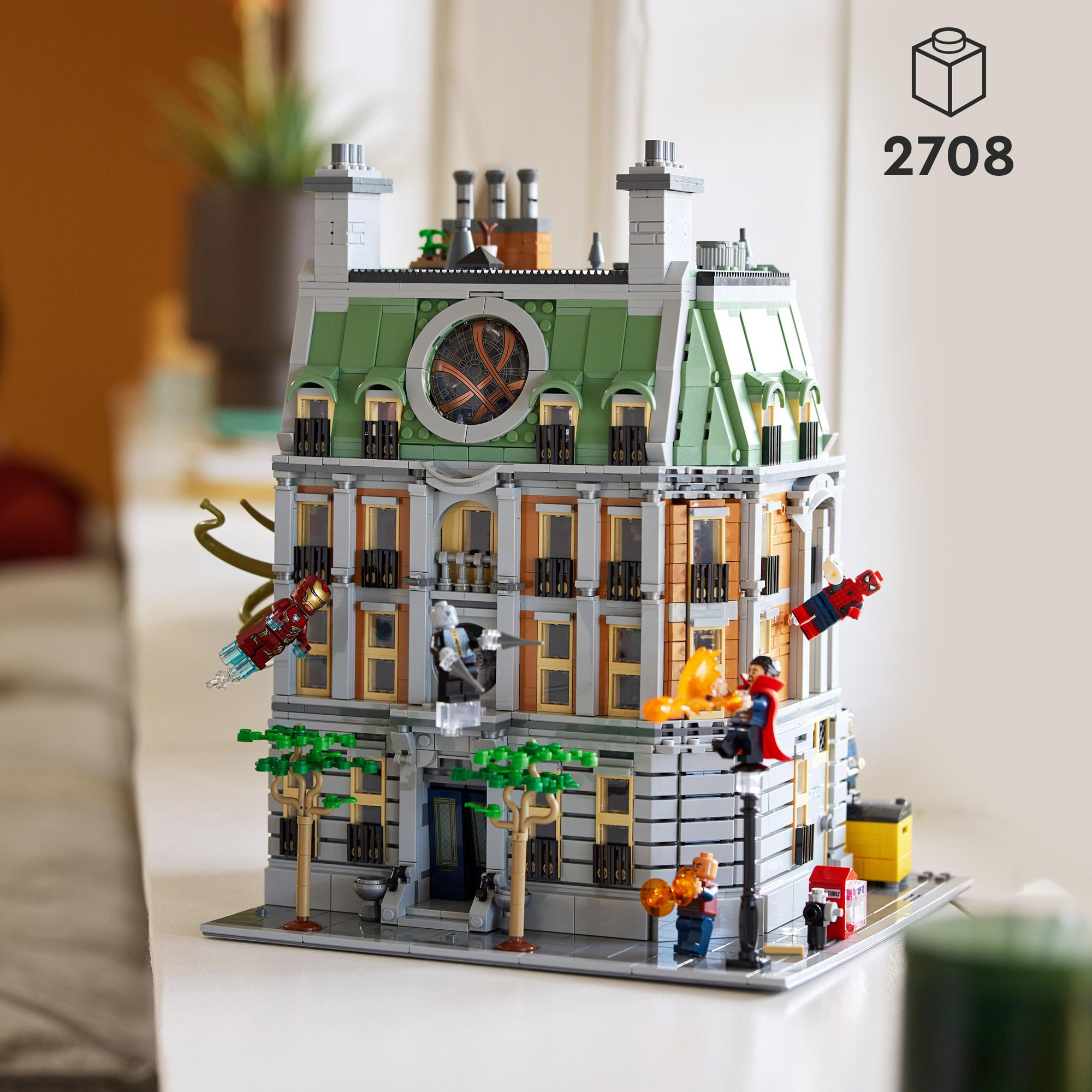 LEGO Marvel 76218 Sanctum Sanctorum, Modellino a 3 piani, con Doctor Strange e Iron Man - LEGO, Marvel