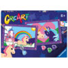 Creart Unicorni, Serie Junior, Kit per dipingere con i numeri - Creart