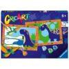 Creart Dinosauri, Serie Junior, Kit per dipingere con i numeri - Creart