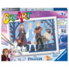 Creart Frozen: Best Friends, Serie D, Kit per dipingere con i numeri - Creart, Disney