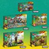 LEGO Jurassic Park 76958 L’Agguato Del Dilofosauro, con Jeep, Collezione 30° Anniversario - Jurassic World, LEGO
